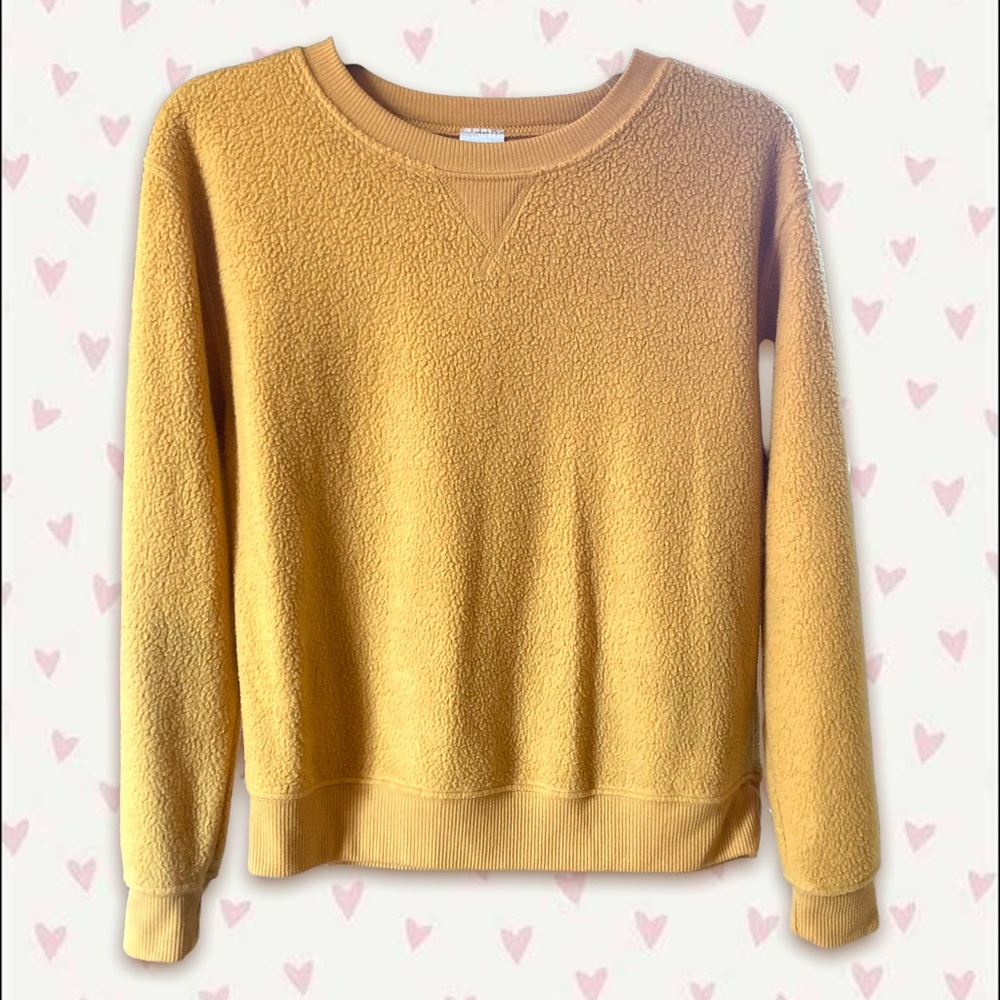 Mustard yellow sweater, XS